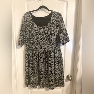 Leopard Print Dress/Tunic